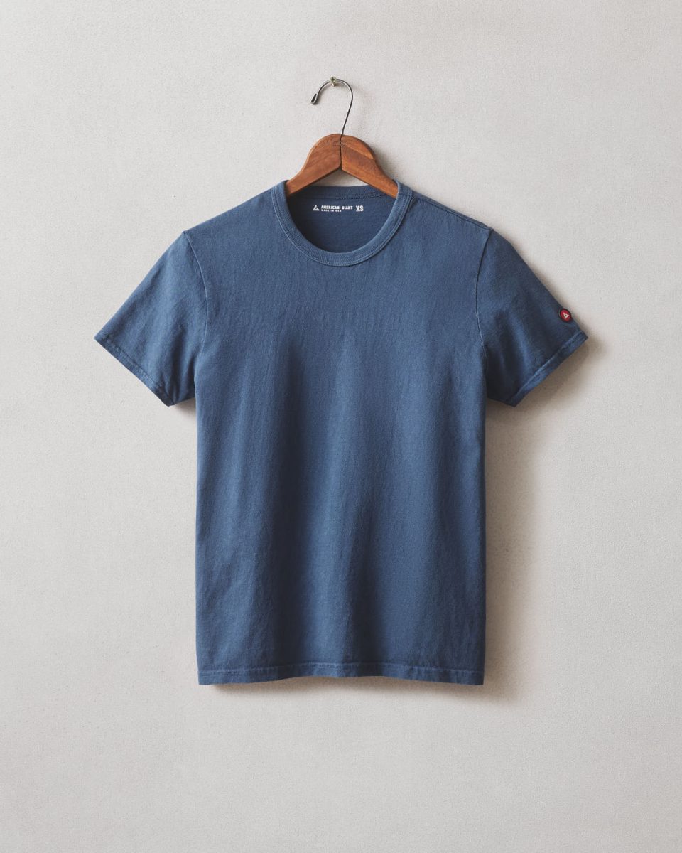 Women's Vintage Crew Tee - Washed Marine Navy