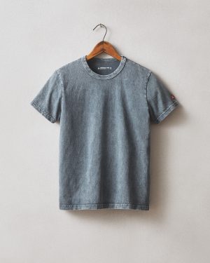 Women’s Vintage Crew Tee – Mineral Wash Metropolitan Grey