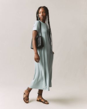 Women’s Flex Maxi Dress – Arona Blue