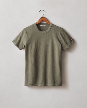 Women’s Vintage Crew Tee – Washed Olive