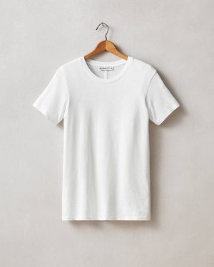 Women’s Premium Slub Crew Tee – Bone
