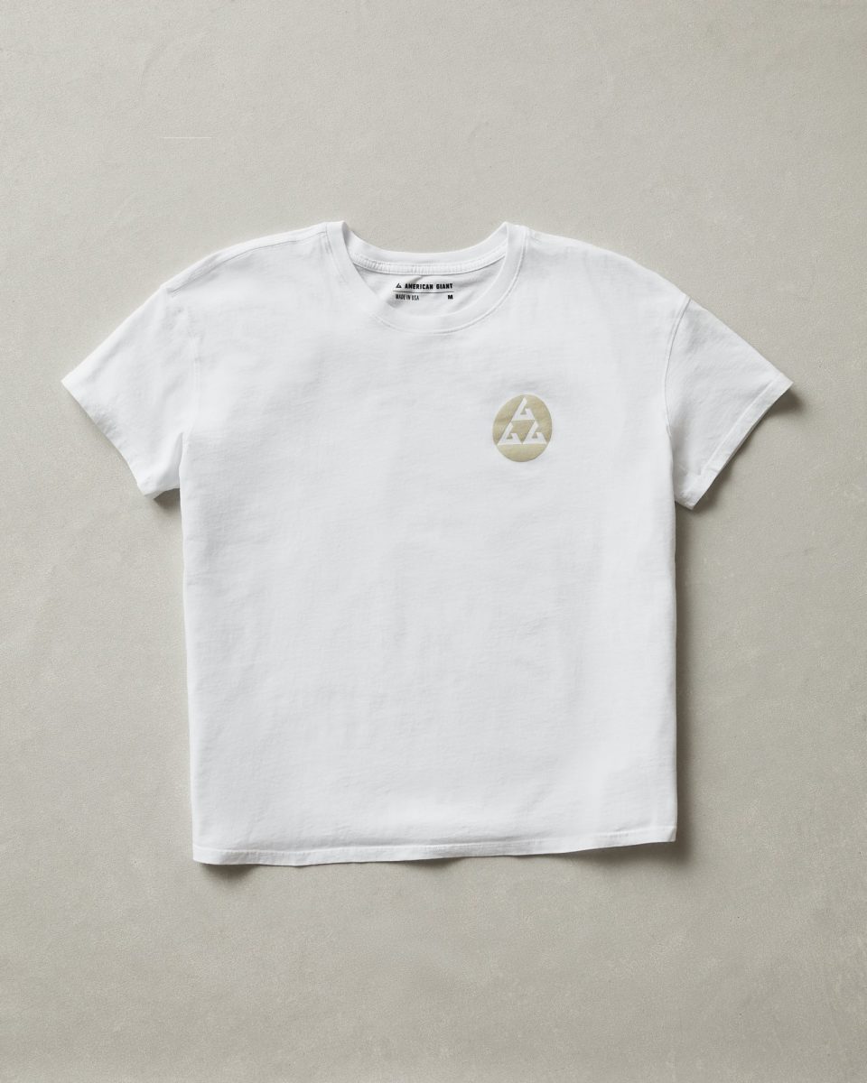 AGPC: Women's Classic Relaxed Crew Tee - White