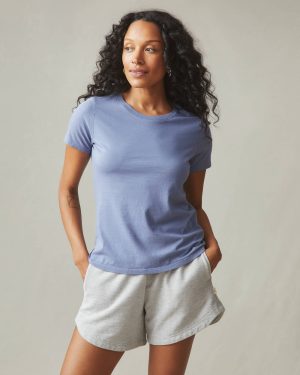 Women’s Classic Cotton Crew Tee – Wild Wind