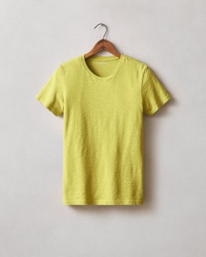 Women’s Premium Slub Crew Tee – Citronelle