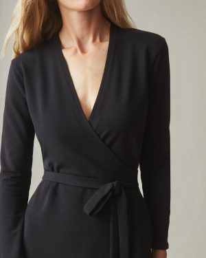 Women’s Wrap Dress – Black
