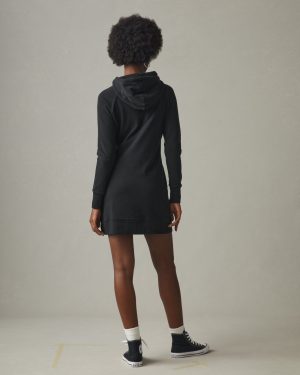 Women’s Hoodie Dress – Black