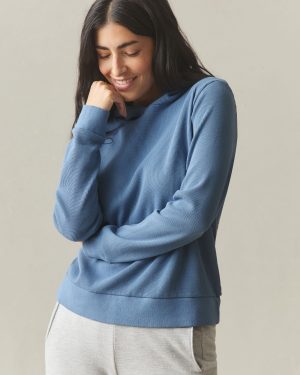 Women’s Thermal Pullover – Quiet Harbor