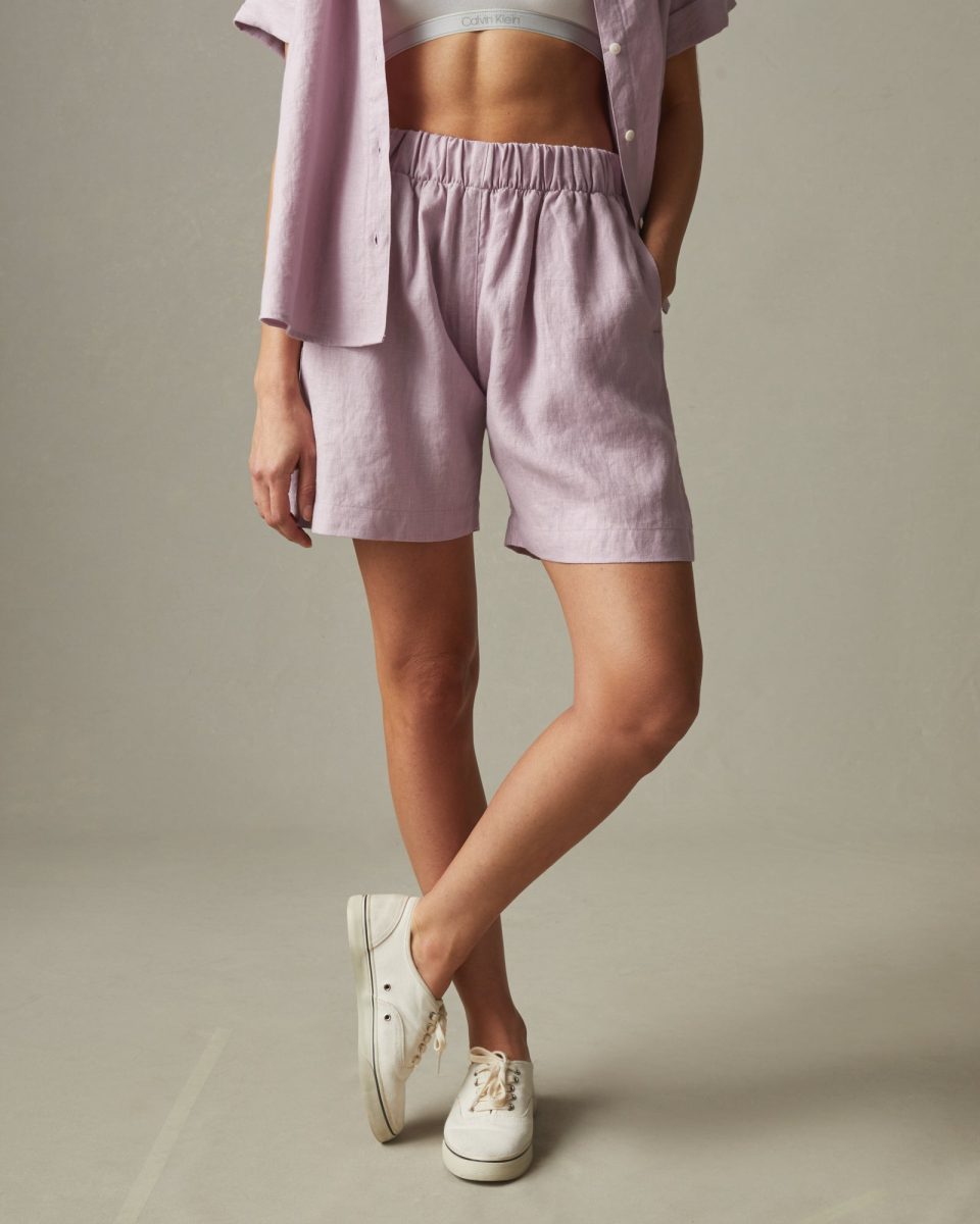 Women's Linen Short - Keepsake Lilac