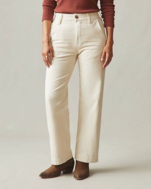 Women’s Wide Leg Pant – Creme Brulee