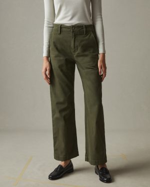Women’s Wide Leg Pant – Moss