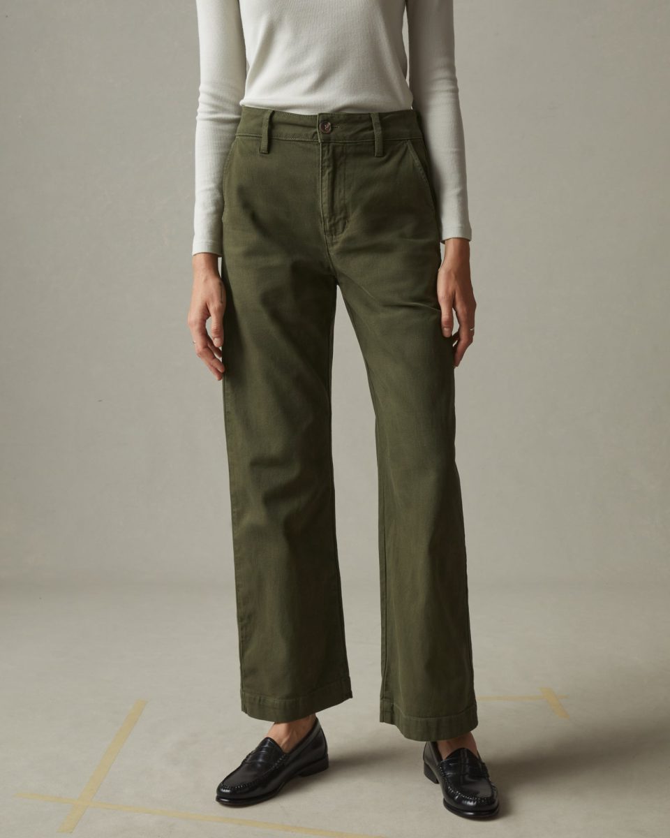 Women's Wide Leg Pant - Moss