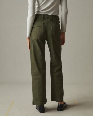 Women’s Wide Leg Pant – Moss