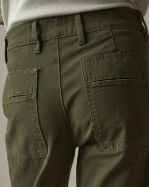 Women’s Wide Leg Pant – Moss