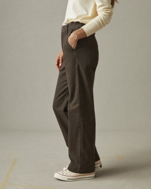 Women’s Wide Leg Pant – Oak