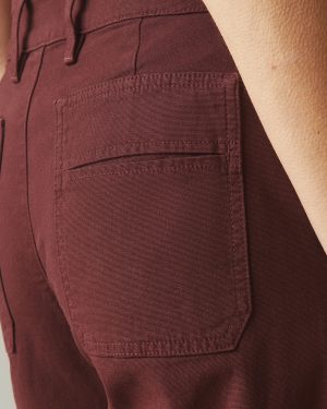 Women’s Wide Leg Pant – Rum Raisin